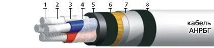 Кабель АНРБГ 3х16+1x6(ож)