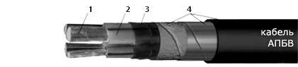 Кабель АПБВ 3х35
