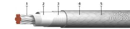 Кабель ПТЛ-200 0,35