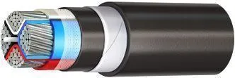 Кабель АПвЭБШв 3х70+1х35