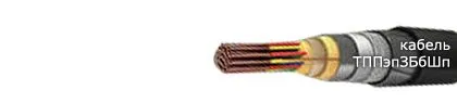 Кабель ТППэпЗБбШп 50х2х0,4